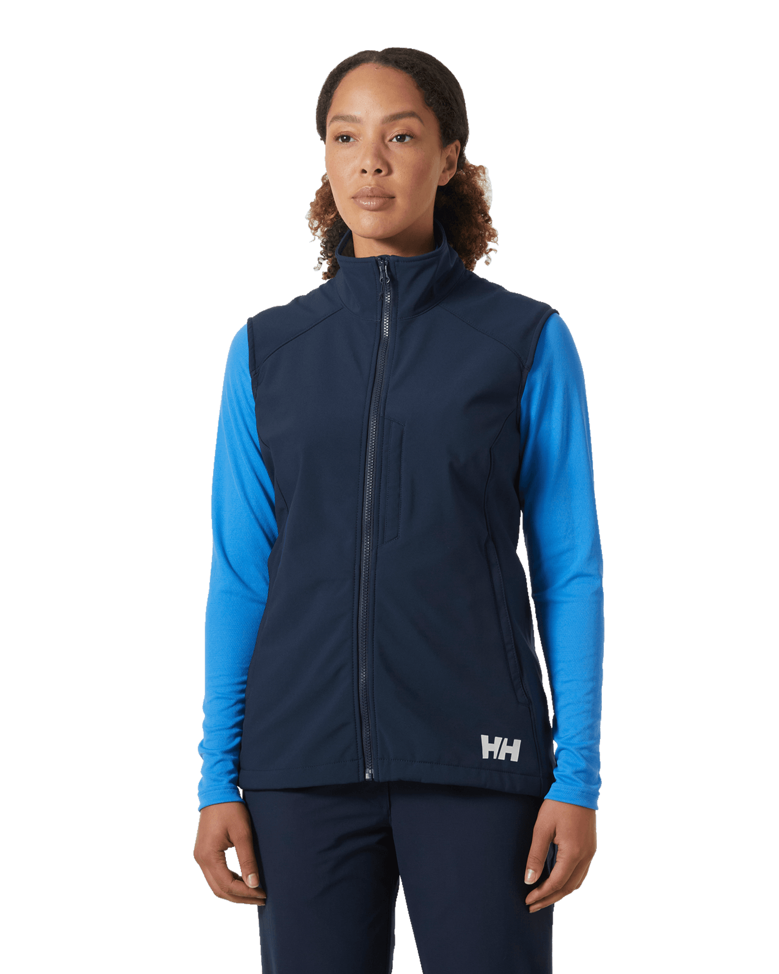 Paramount Softshell Vest W Navy