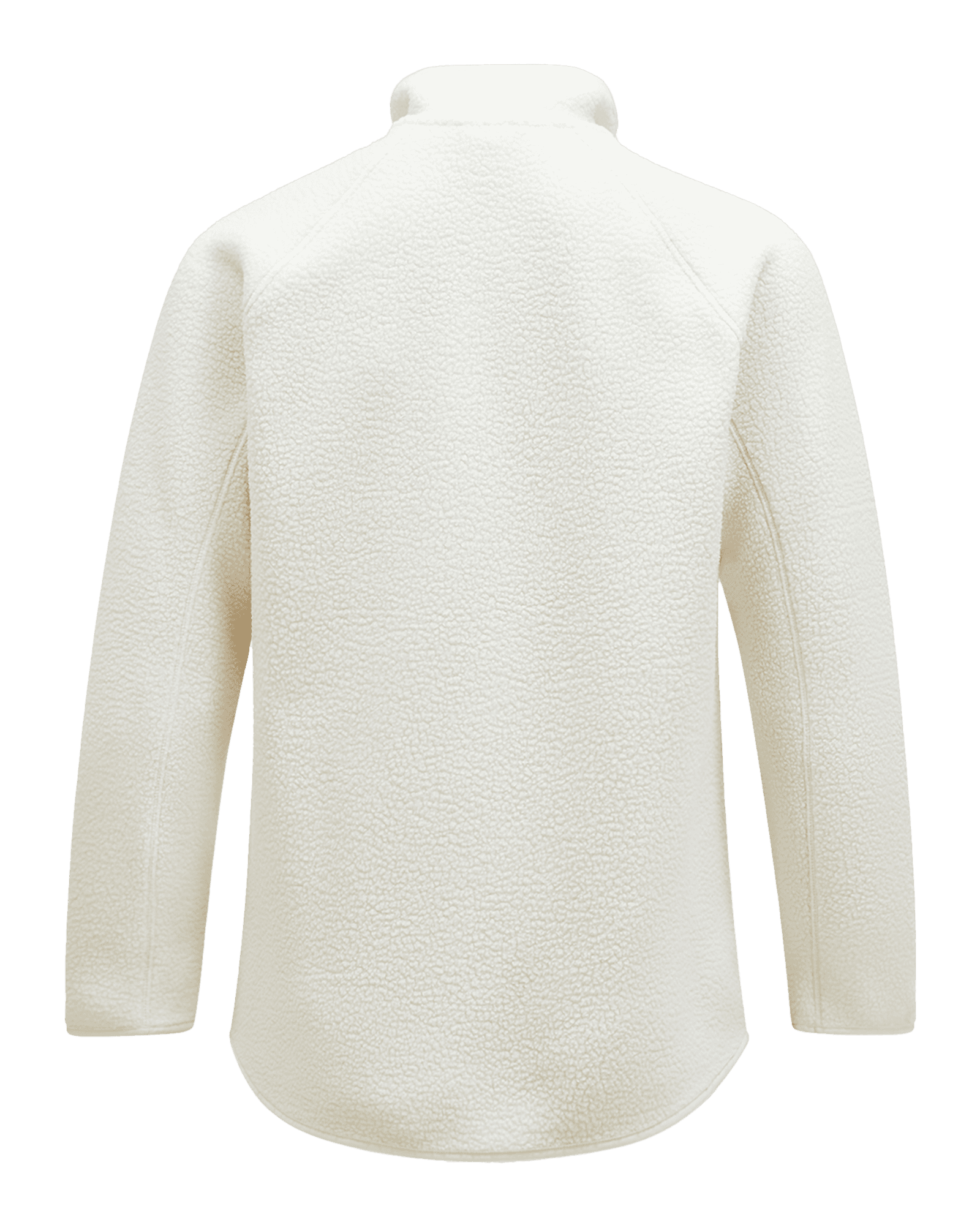 Pile Zip Jacket M Vintage White