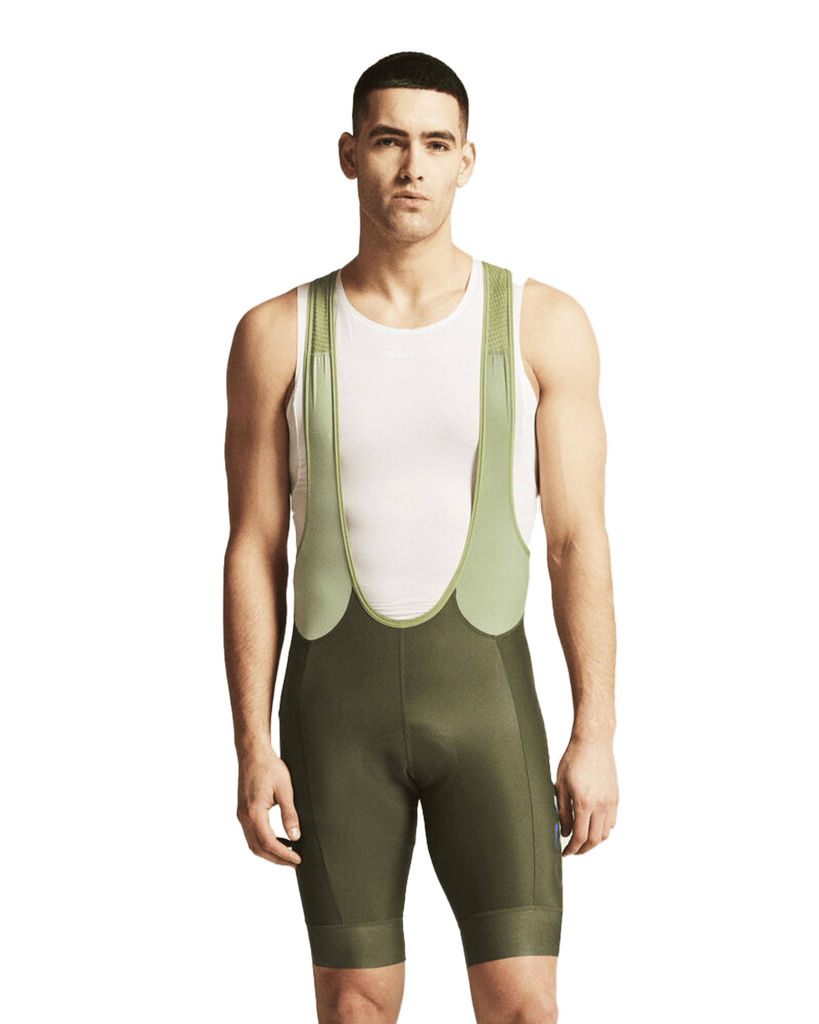 Adv Endur Bib Shorts M Juniper/Forest Green