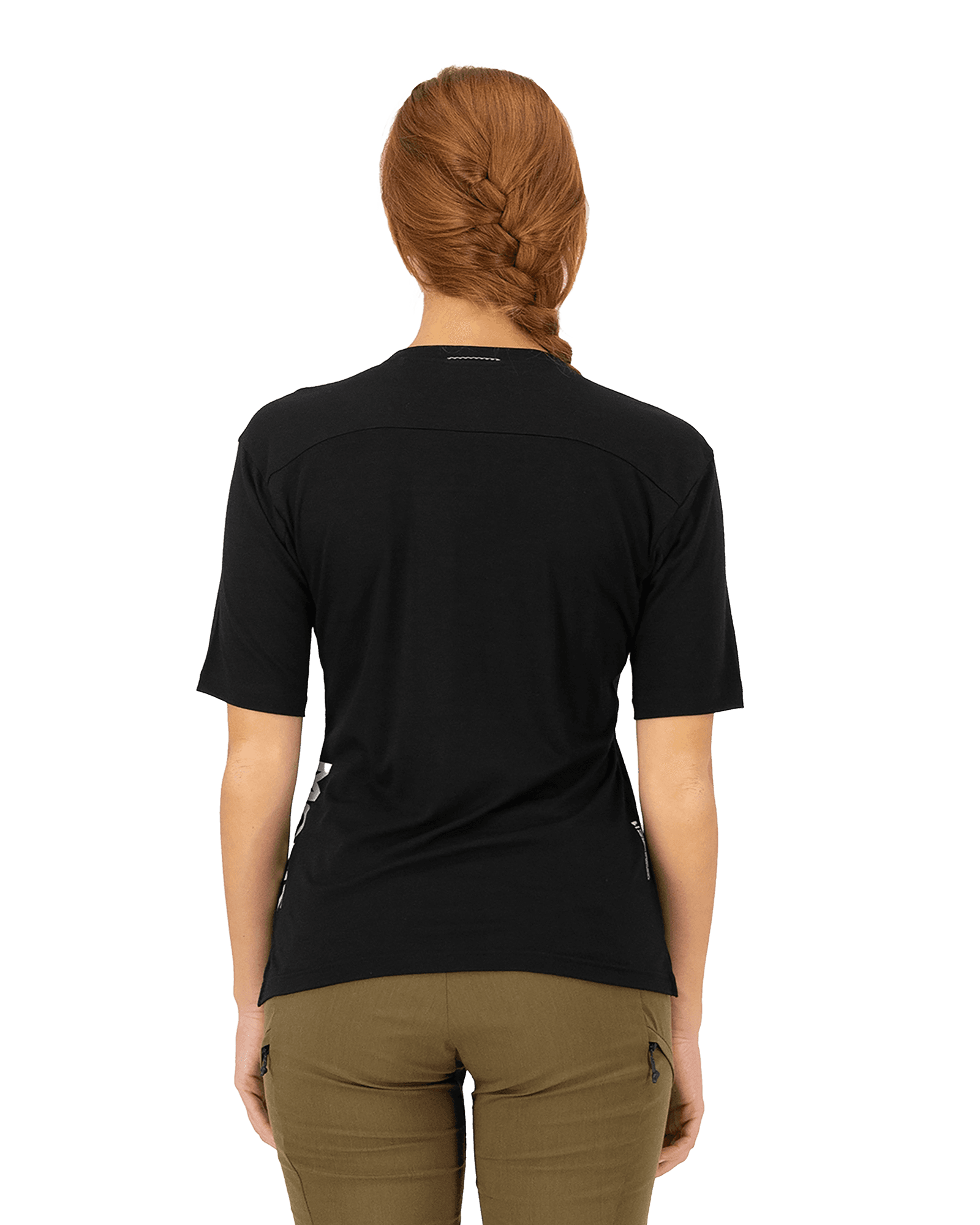 Diversion Merino Bike Jersey S/S W Black