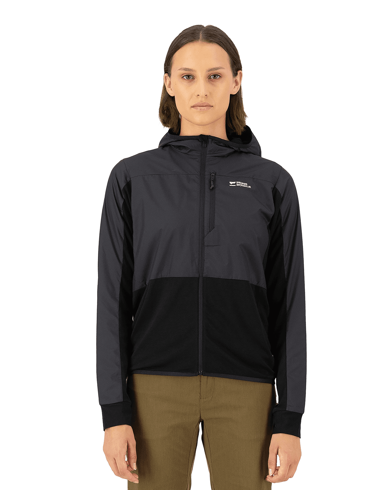 Diversion Merino Wind Jacket W Black