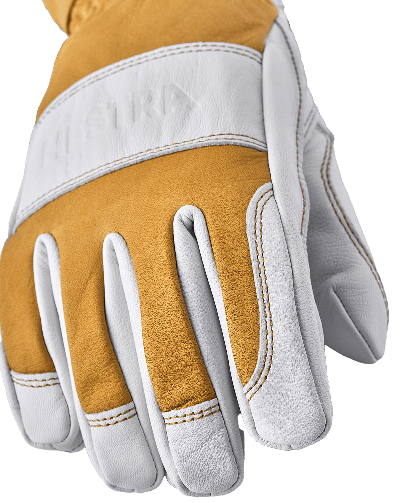 Fält Guide Glove - 5 Finger Natural Yellow/Off White