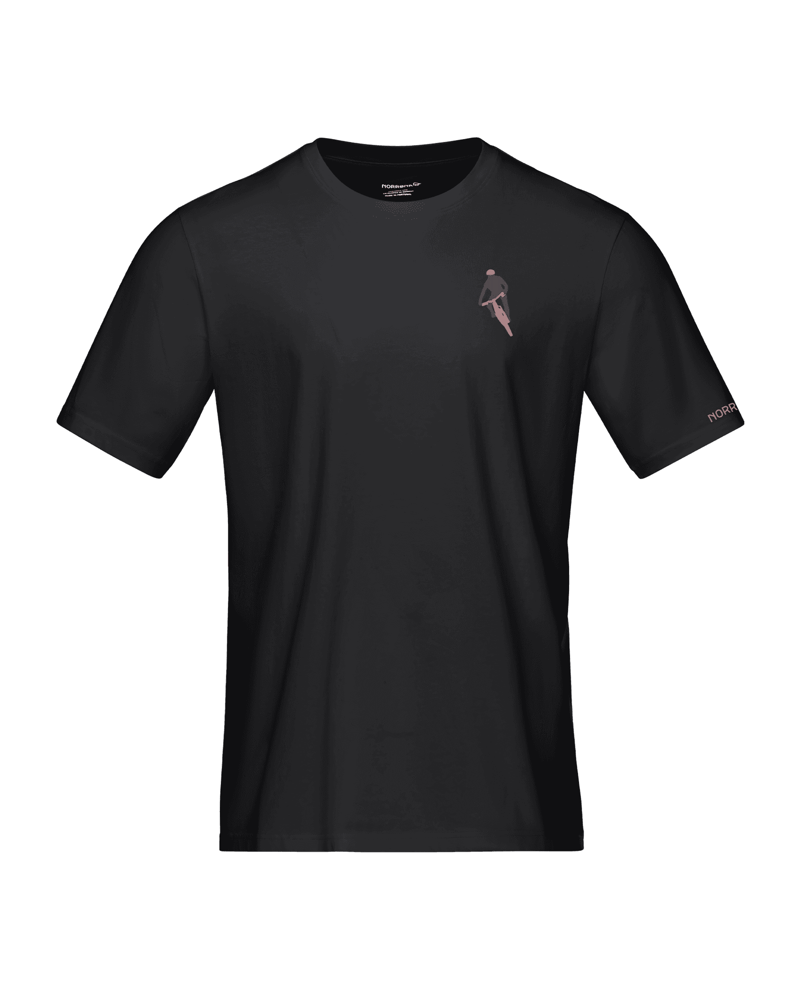 /29 Cotton Activity Embroidery T-Shirt M Caviar