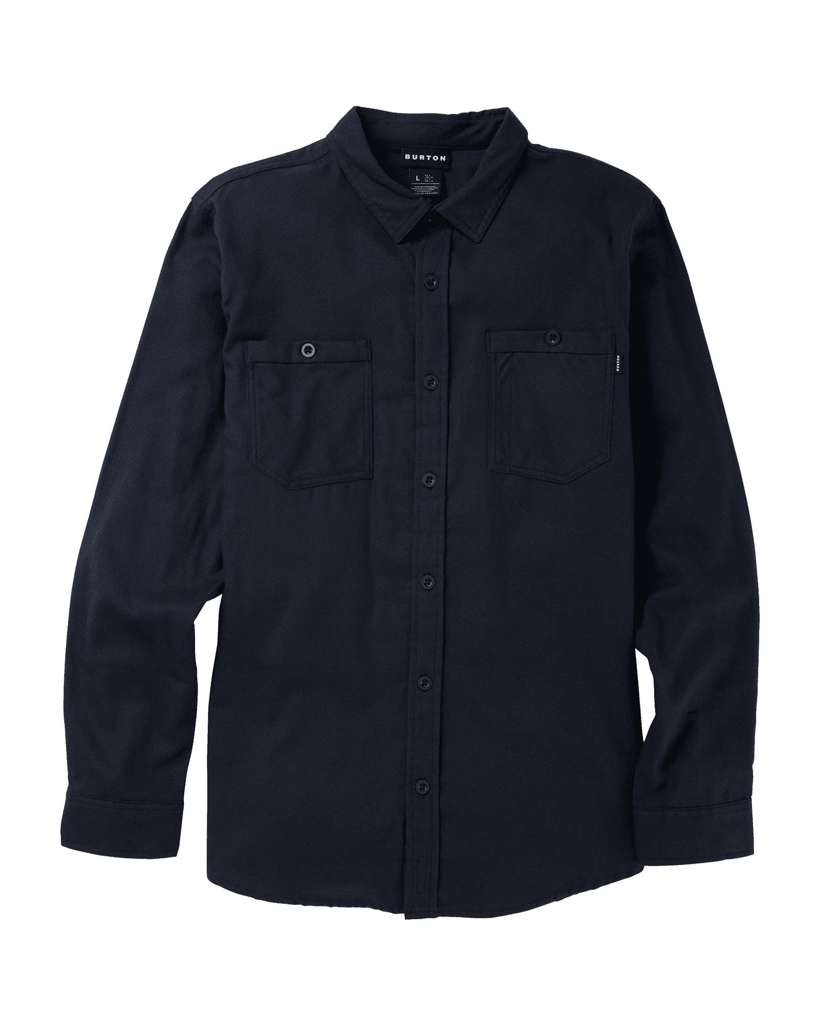 Favorite Long Sleeve Flannel M True Black