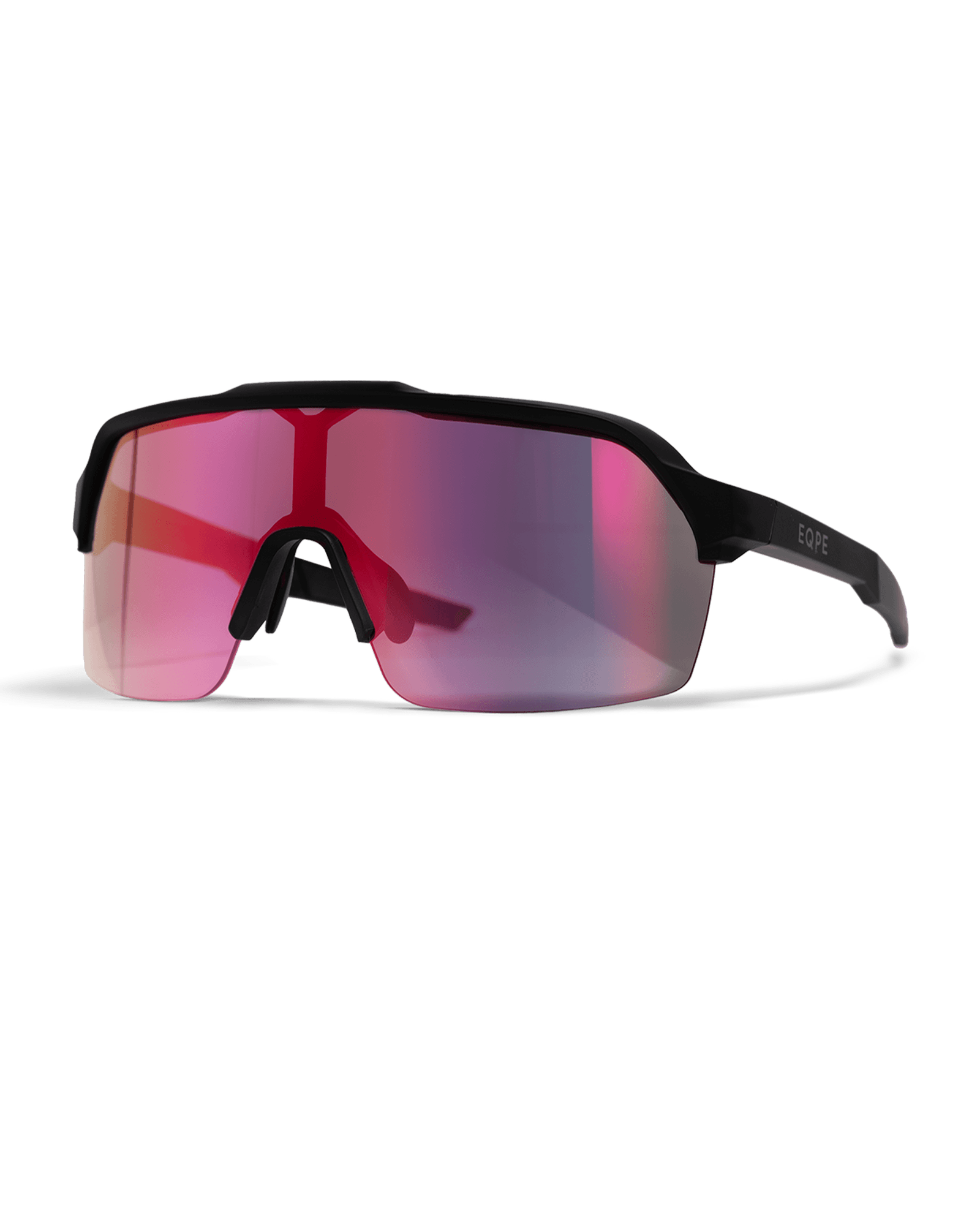 Black-Smoke / Red Multi