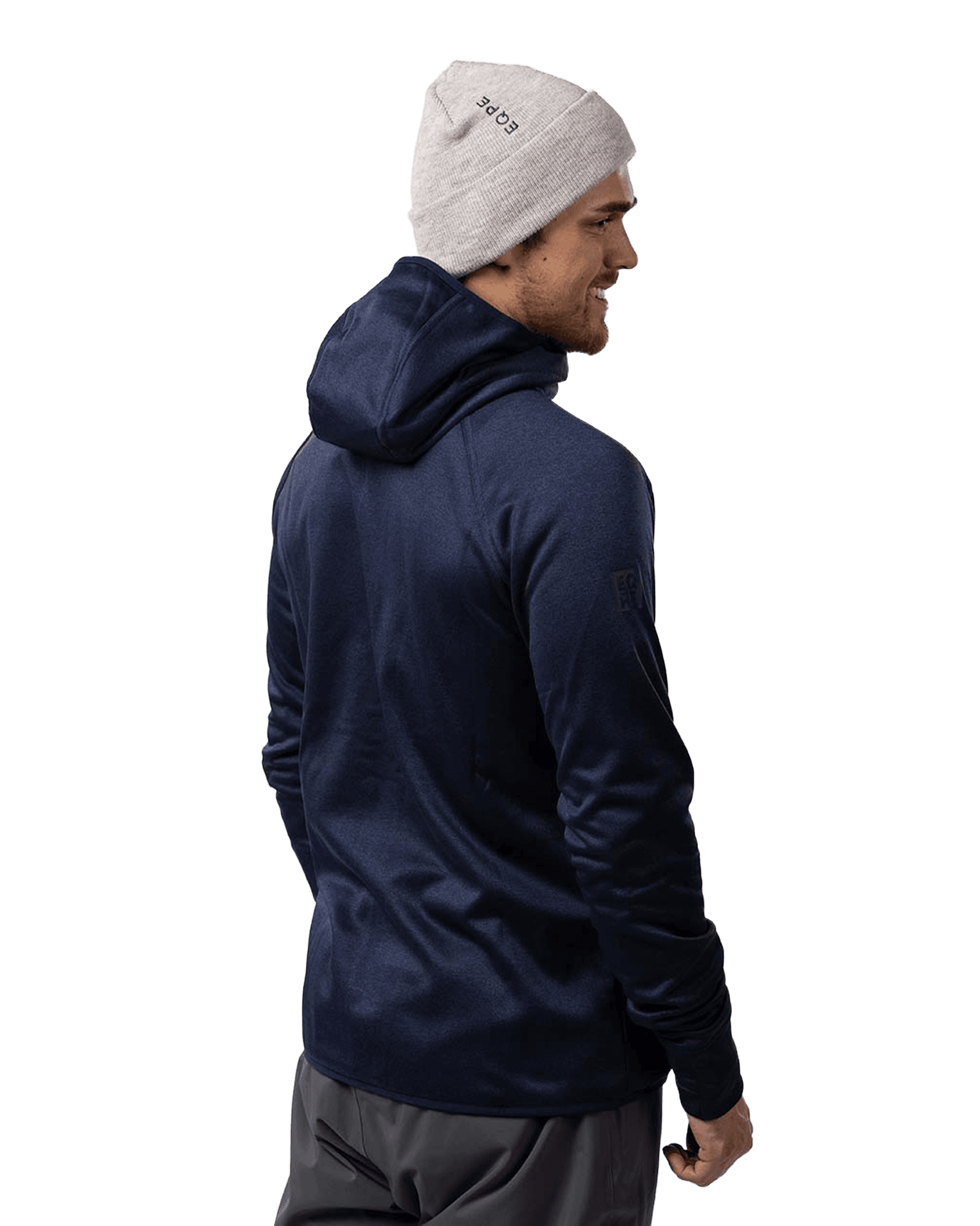 Habllek Fleece Hood M Navy Blazer