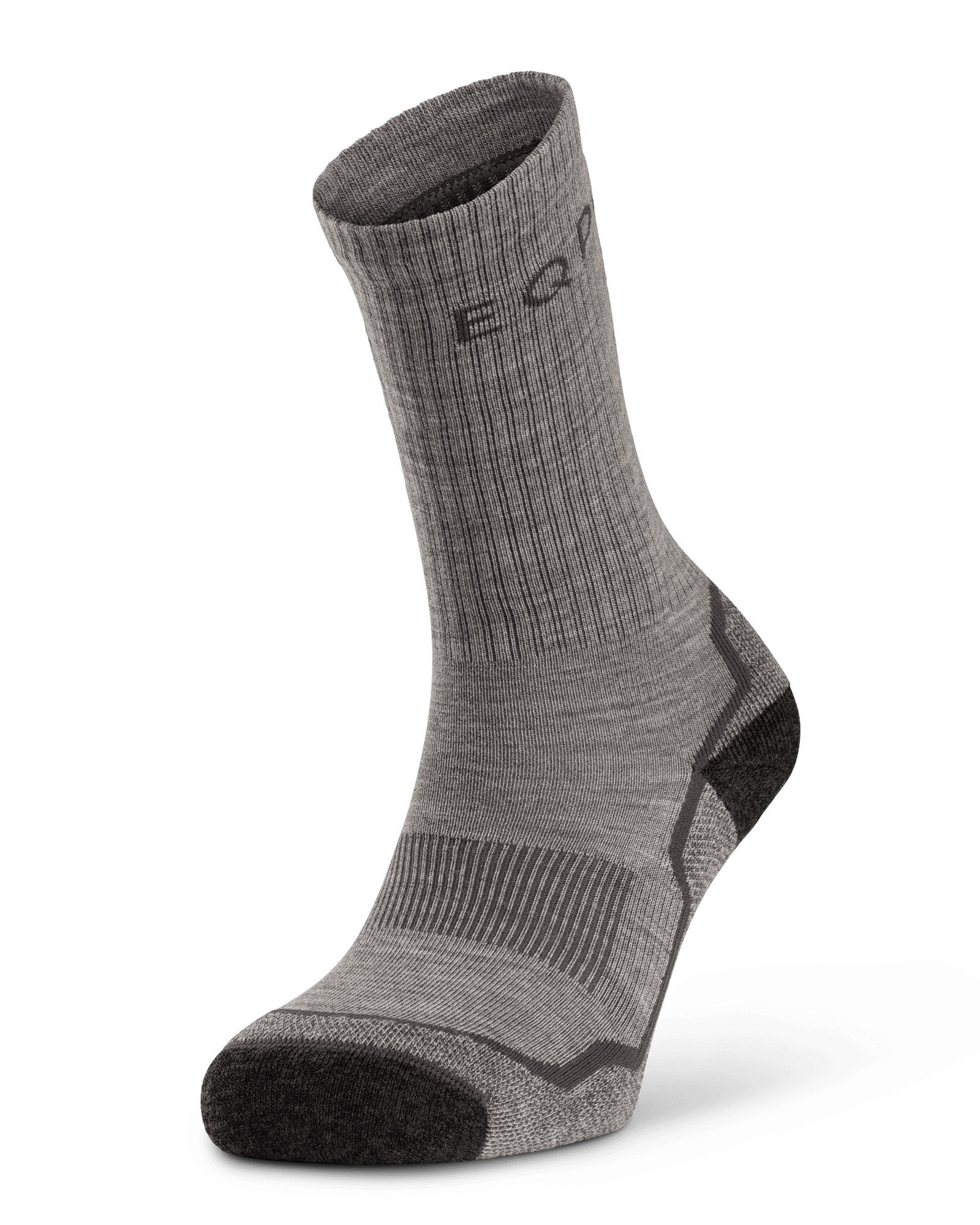 Mid Merino Sock SR Grey Melange