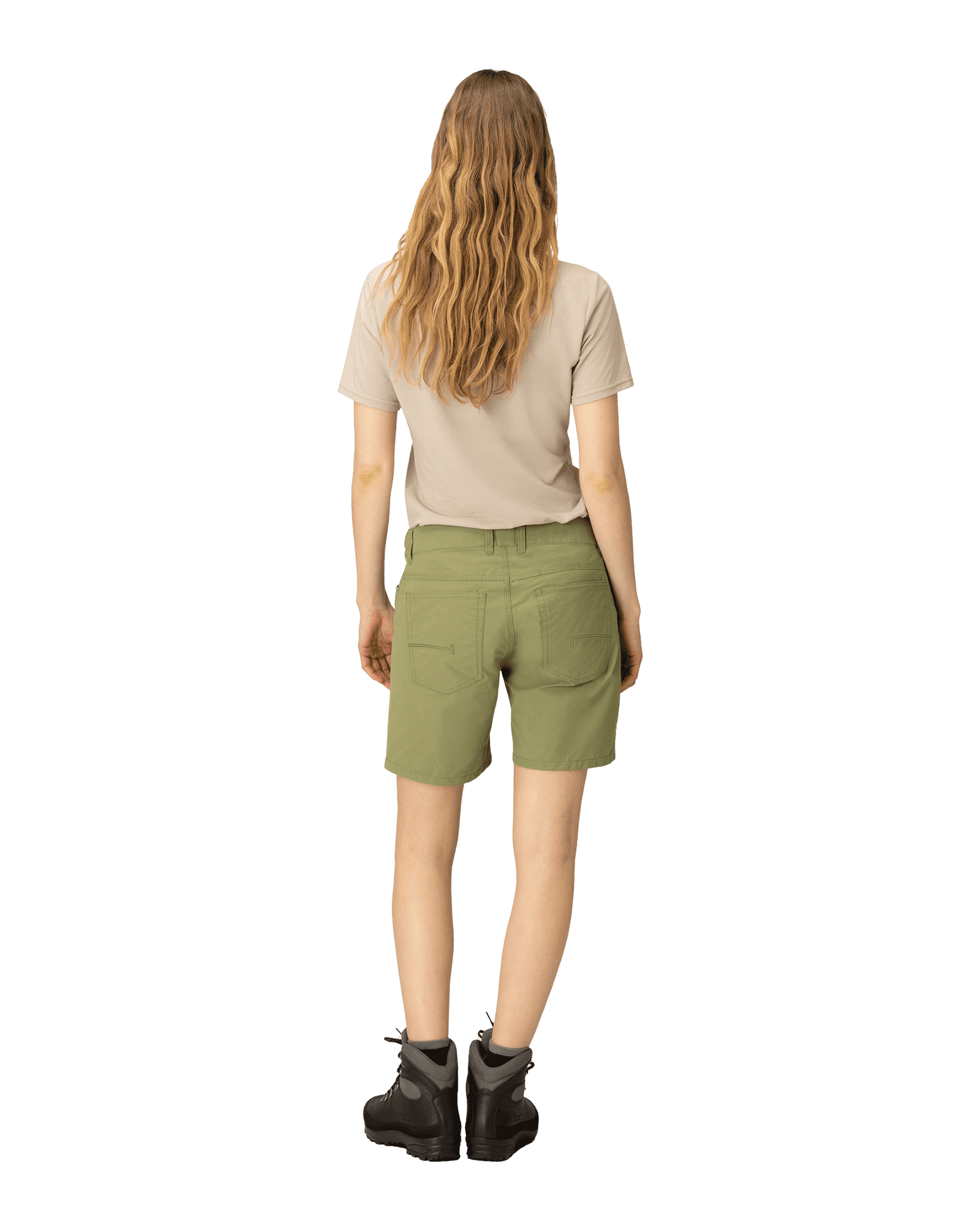 Femund Cotton Shorts W Loden Green