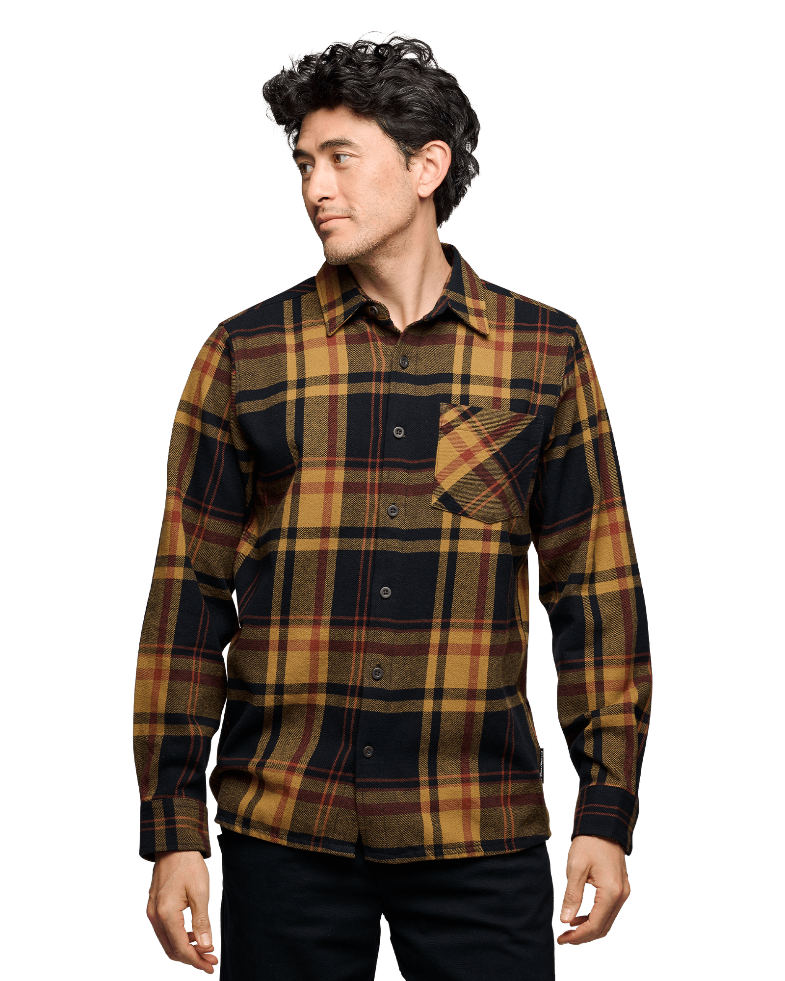 Project Flannel M Black-Flax Plaid