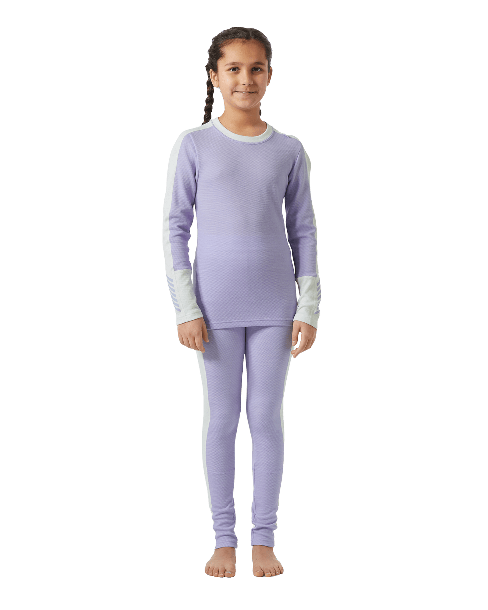 Lifa Merino Midweight Set JR Bright Lavender
