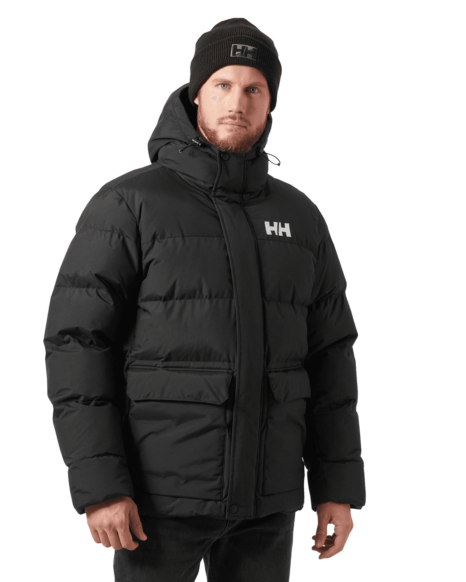 Nordic Puffy Jacket M Black