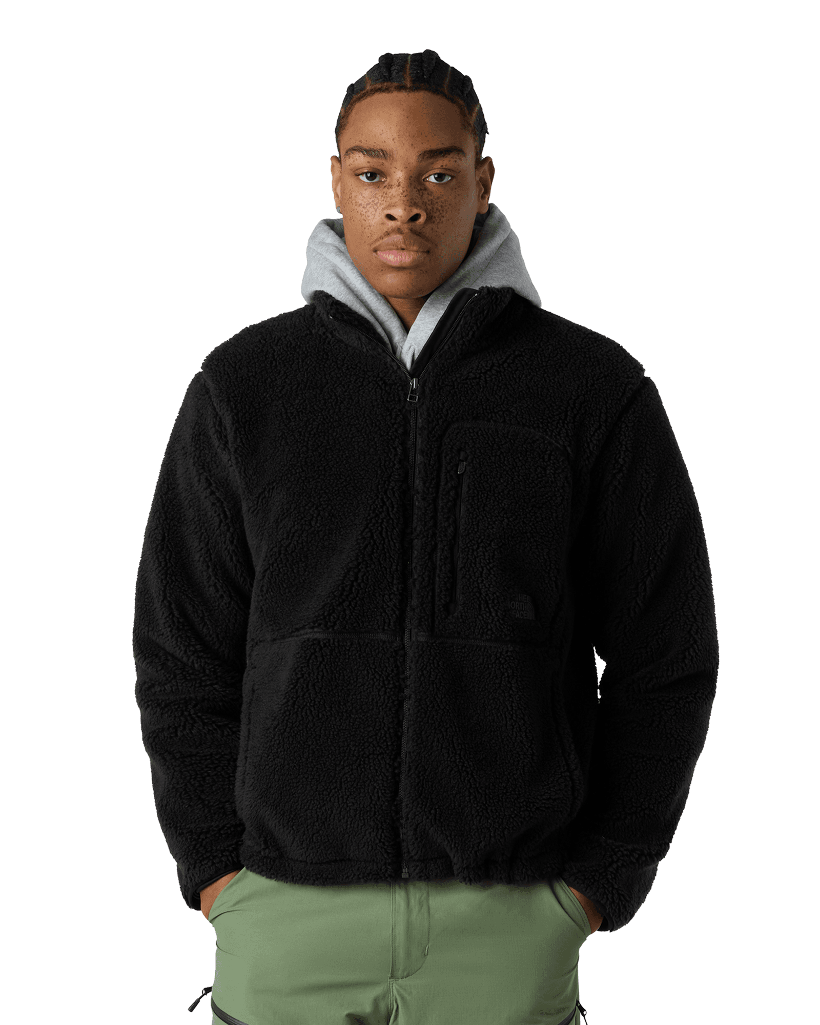 Extreme Pile 2 F/Z Jacket M TNF Black