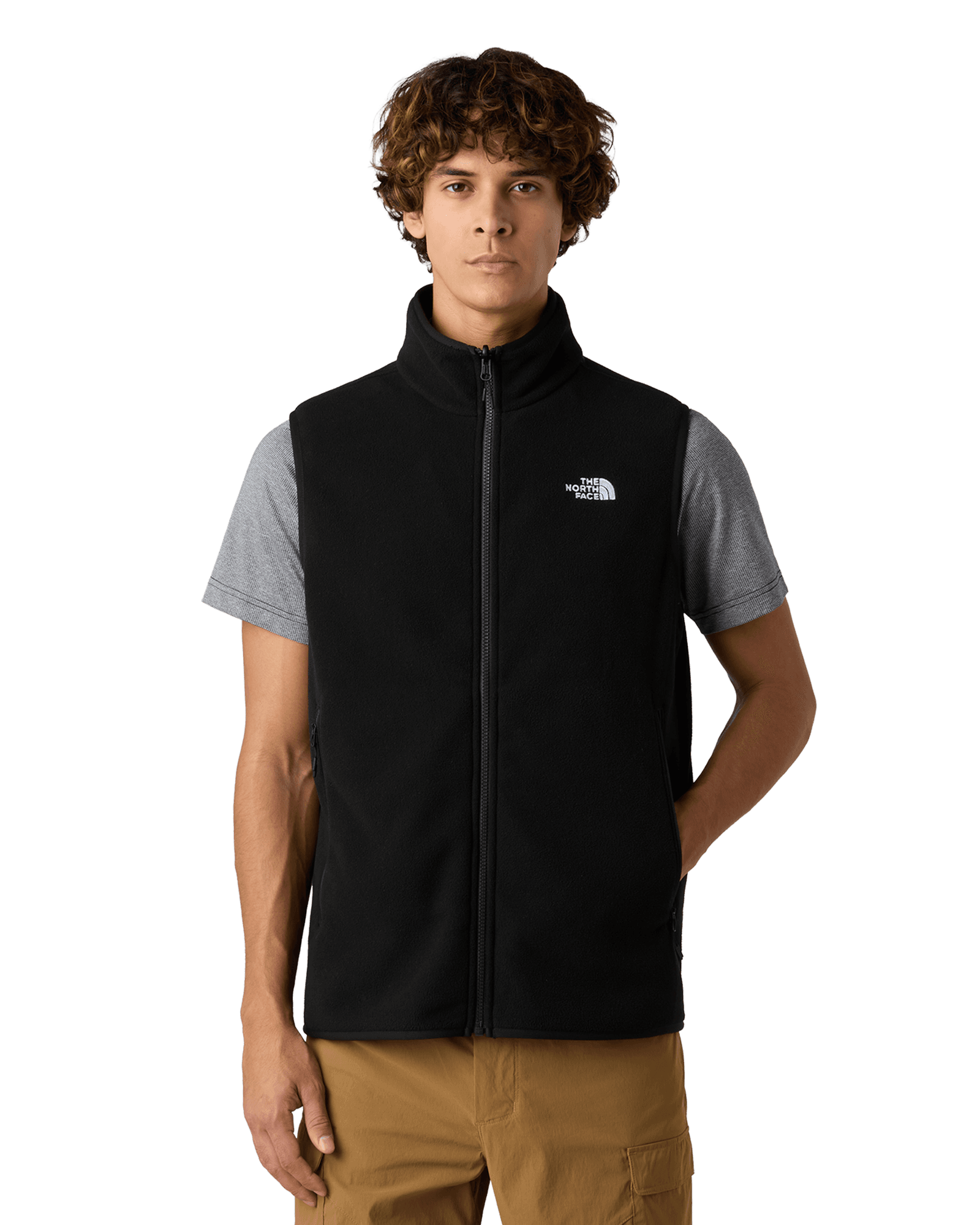 Glacier Fleece Vest M TNF Black