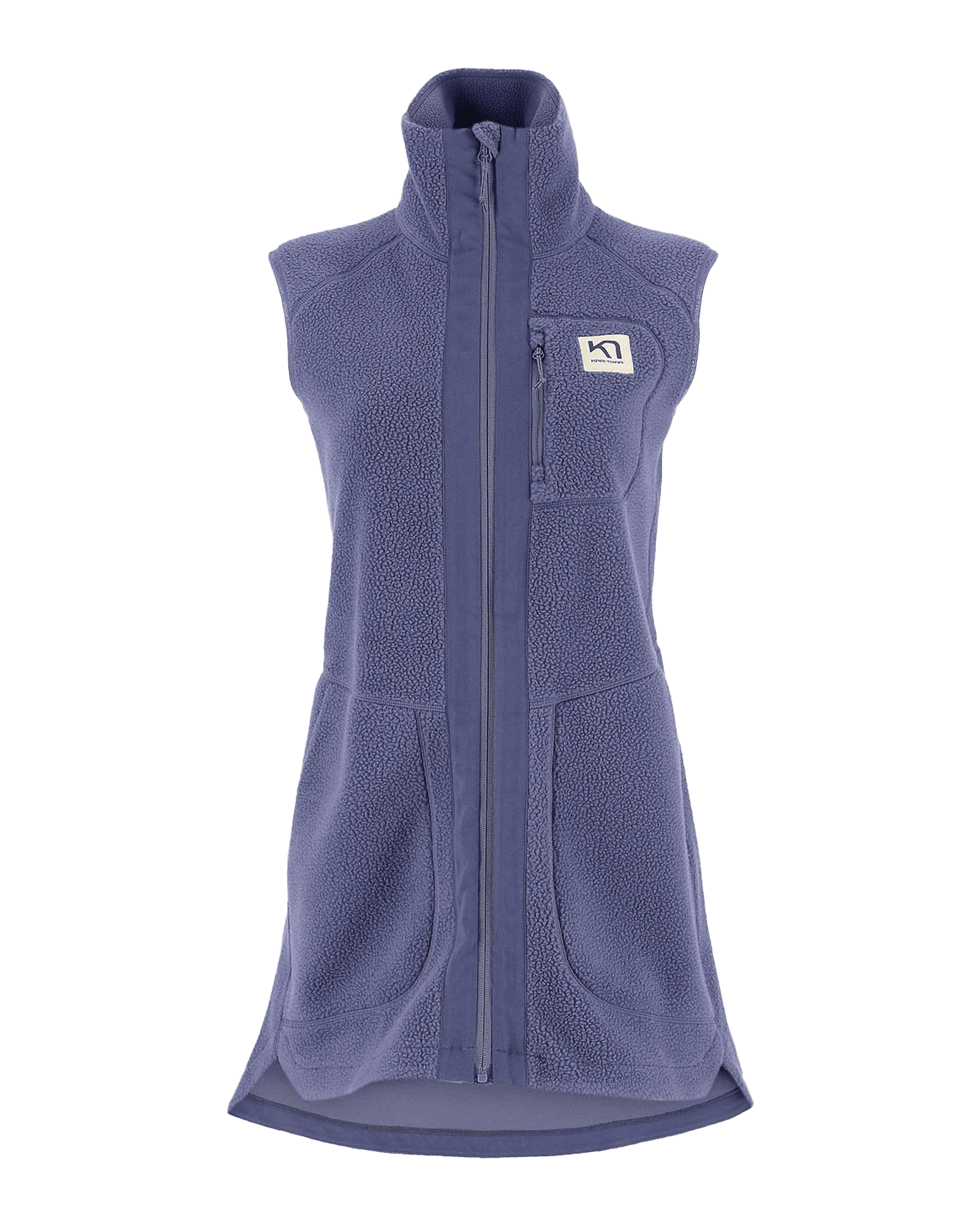 Sanne Pile Vest Long W Moon