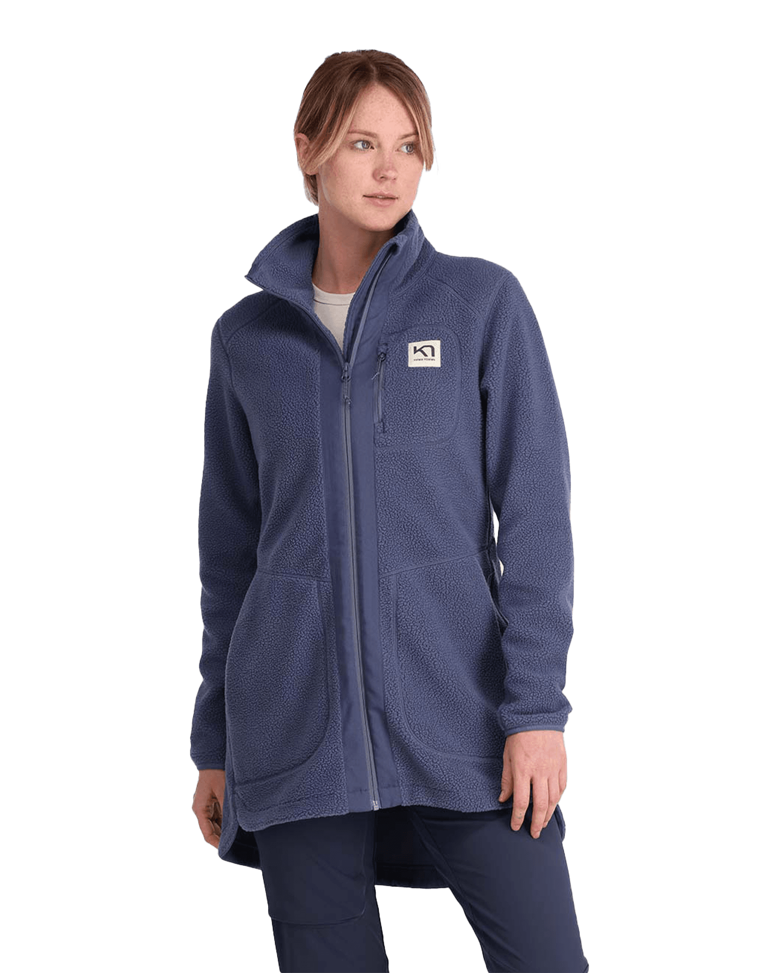 Sanne Pile Jacket W Moon