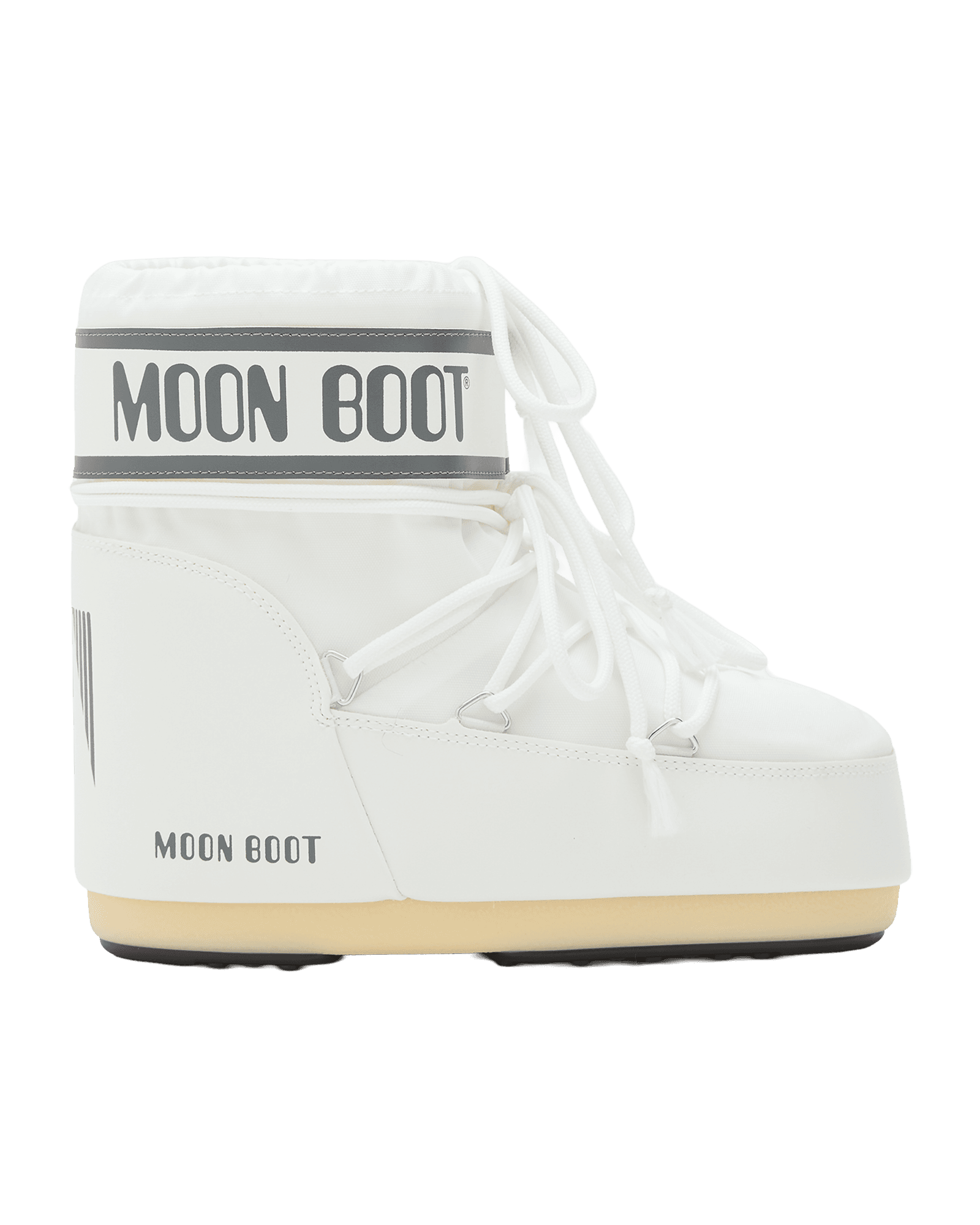 Icon Low Nylon White Mono