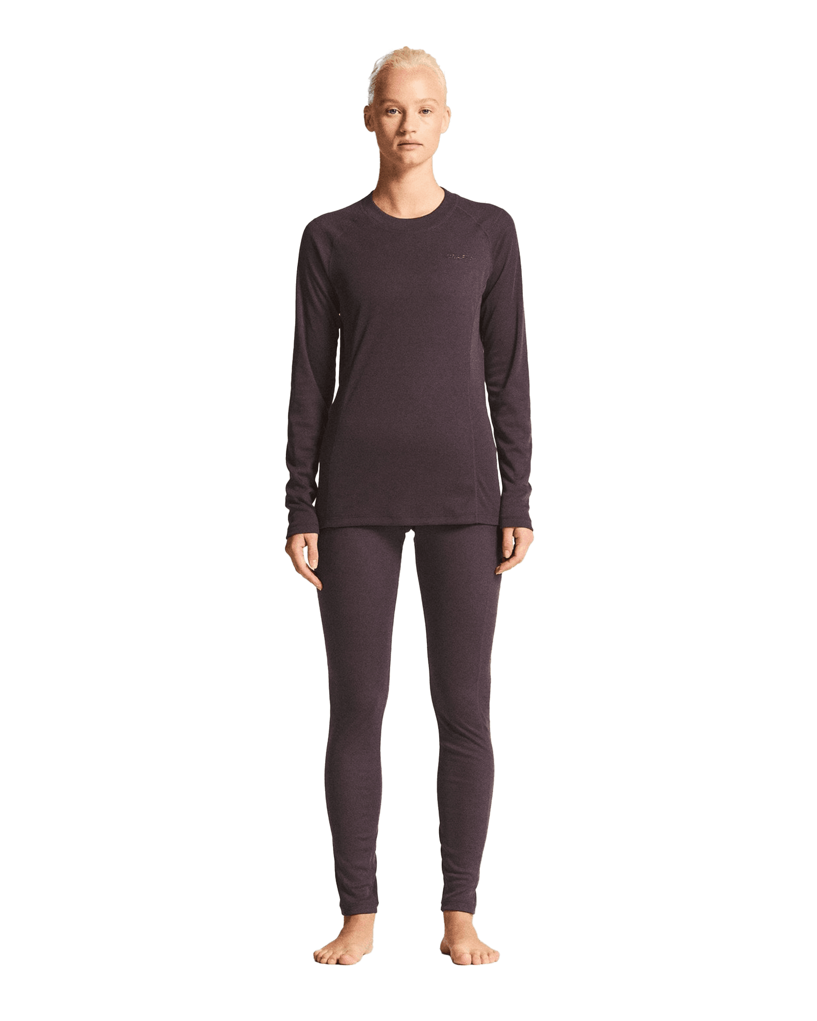 Core Warm Baselayer Set W Plum