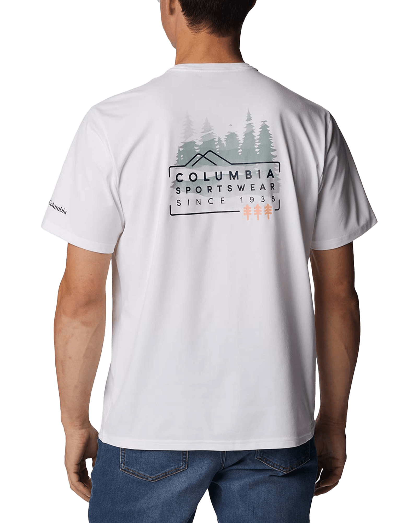 White/CSC Washed Pines Graphic