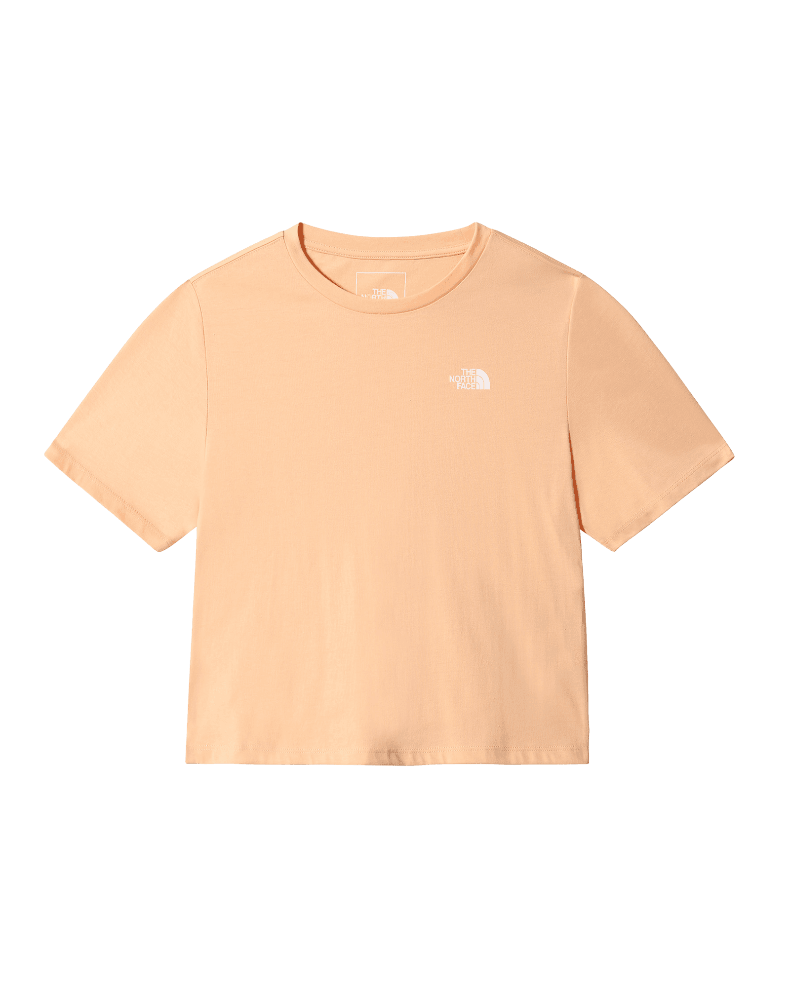 Foundation Crop Tee W Apricot Ice