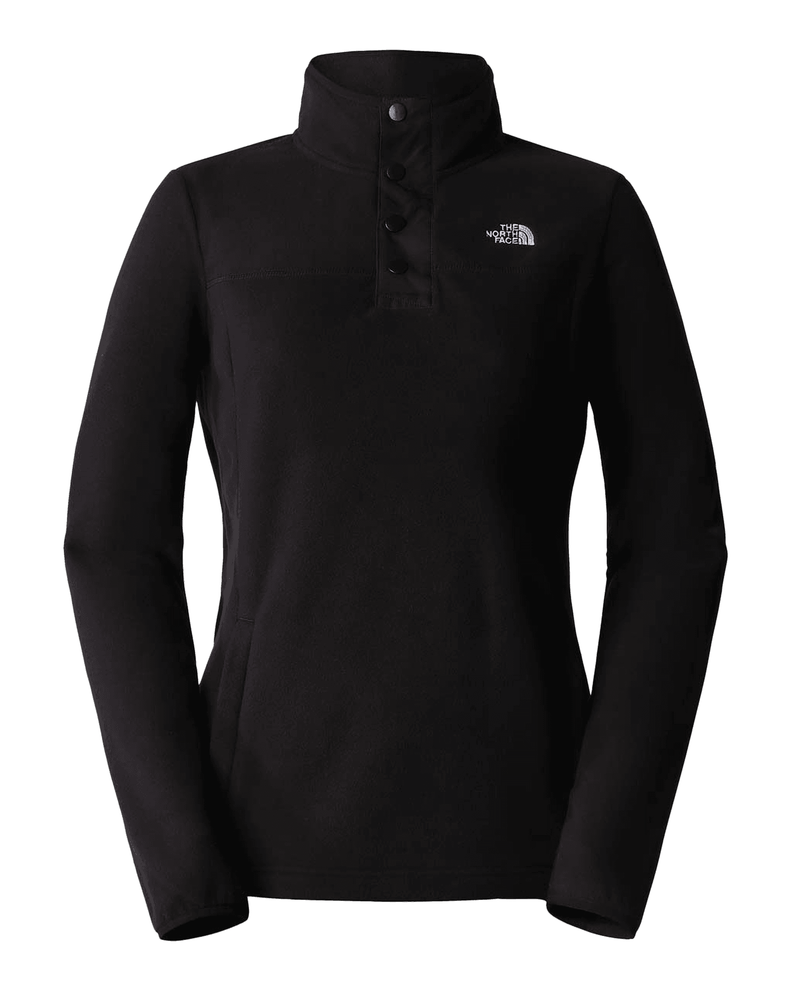 Homesafe Snap Neck Fleece Pullover W TNF Black