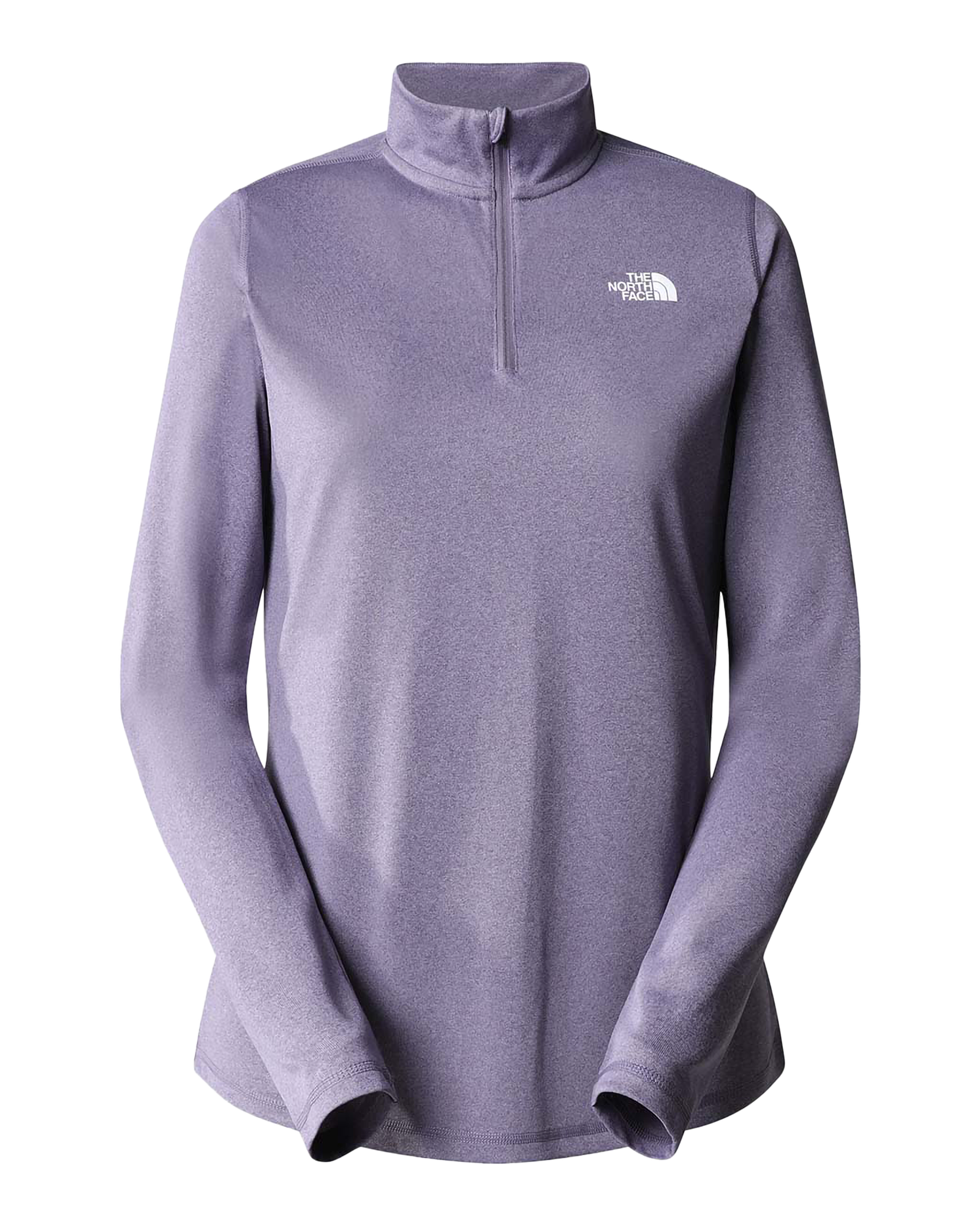 Flex 1/4 Zip W Lunar Slate Dark Heather