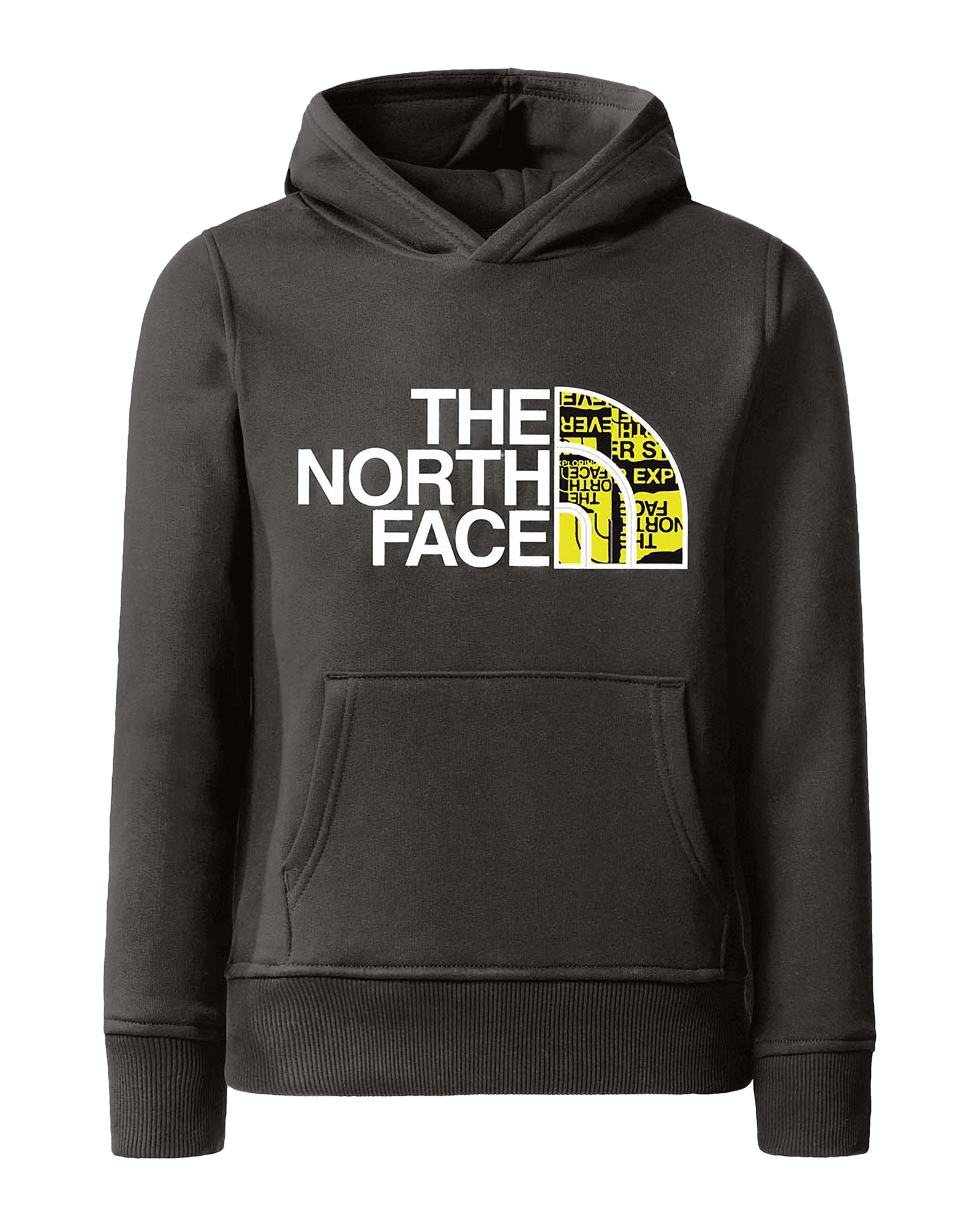 B Drew Peak P/O Hoodie JR Asphalt Grey