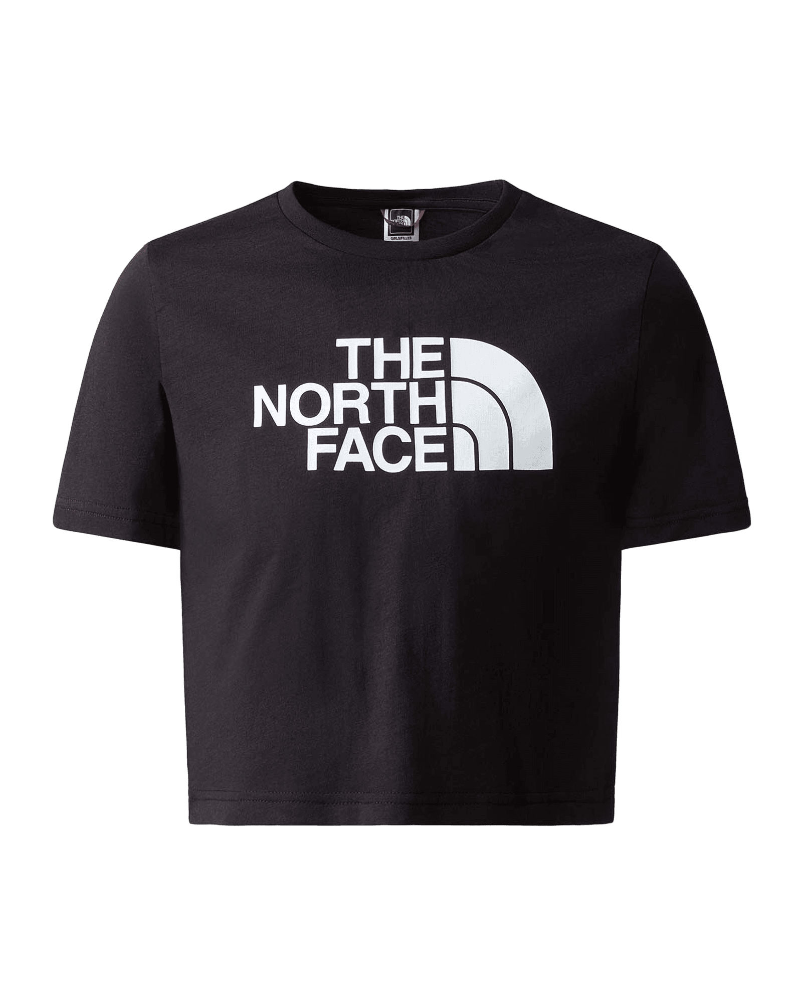 G S/S Crop Easy Tee JR TNF Black